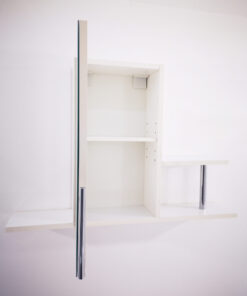 Alternative view of Pakabinama vonios spintelė su veidrodžiu A-1