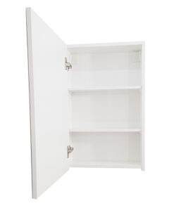 Pakabinama vonios kambario spintelė su veidrodžiu