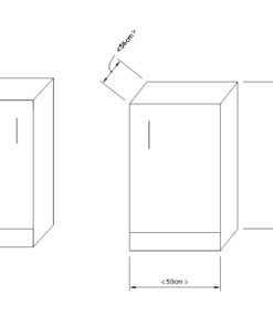 Alternative view of Virtuvės spintelė po kriaukle PS5-BA
