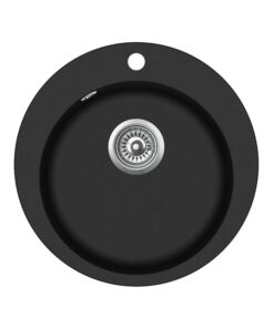 Plautuvė Aquasanita Clarus SR 100-601W, akmens masė, 450 mm x 450 mm x 190 mm