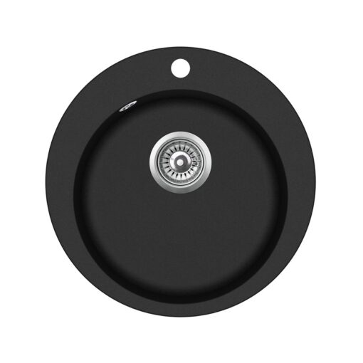 Plautuvė Aquasanita Clarus SR 100-601W, akmens masė, 450 mm x 450 mm x 190 mm